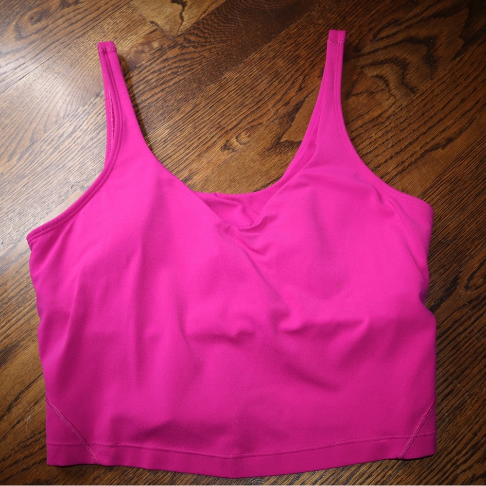 Lululemon align tank size 8 pink (not sold anymore)